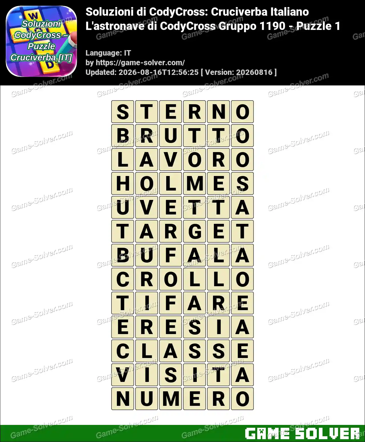Soluzioni di CodyCross: Cruciverba Italiano L’astronave di CodyCross Gruppo 1190 – Puzzle 1